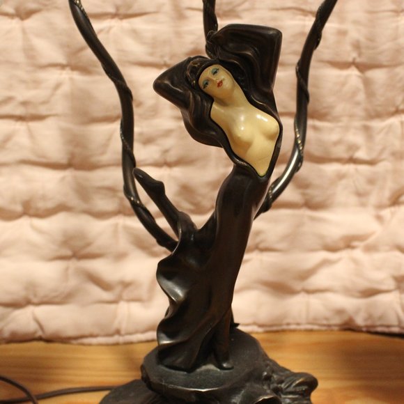 Antique Bronze Auguste Moreau French Nude Topless - Picture 4 of 16